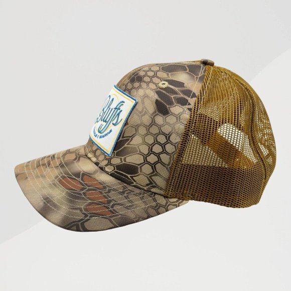 Richardson Snapback Bluffs Trucker Tackle & Marine Mesh‎ Hat Polyester - Picture 3 of 6
